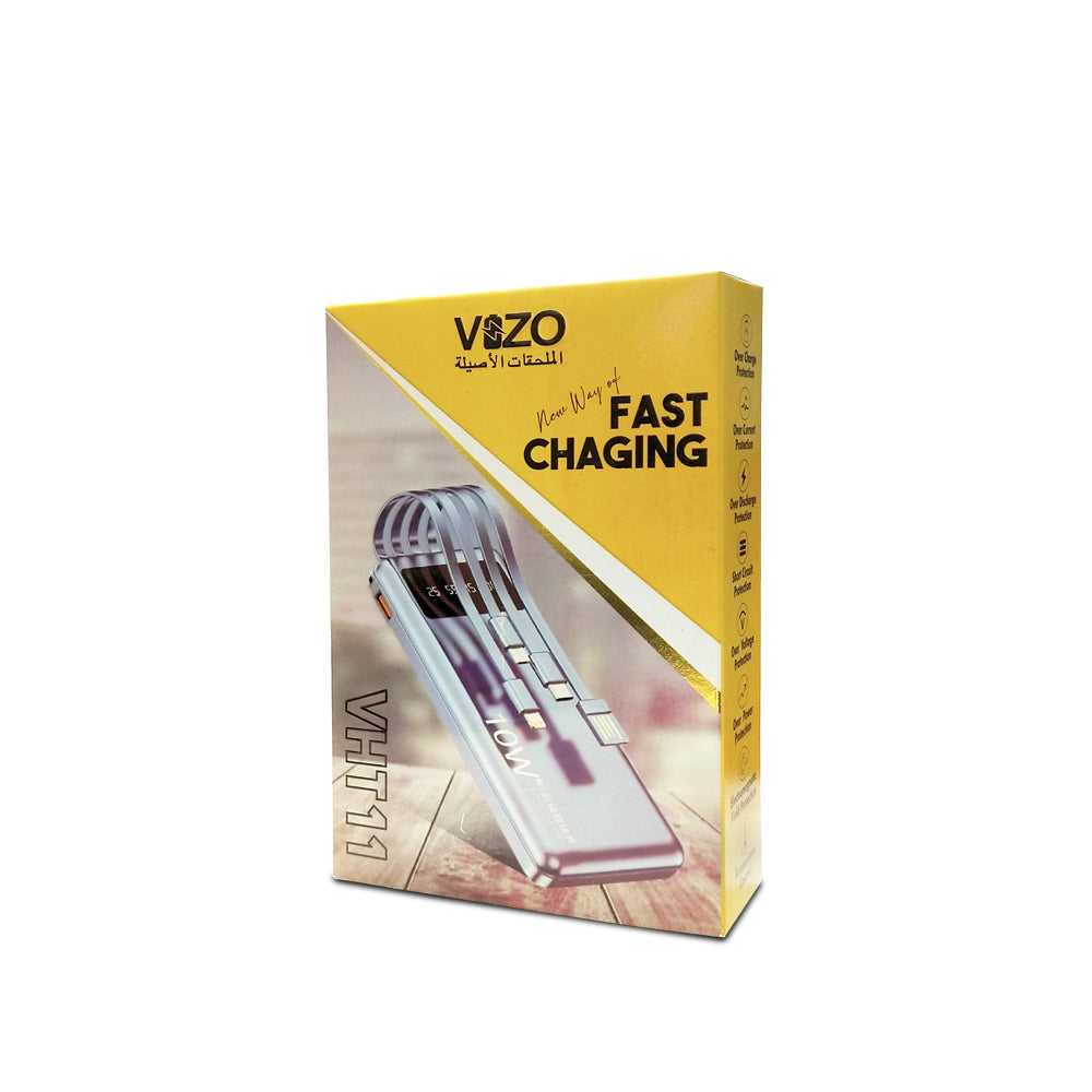 VHT- 11 10000mAH Power bank with Dual USB Ports