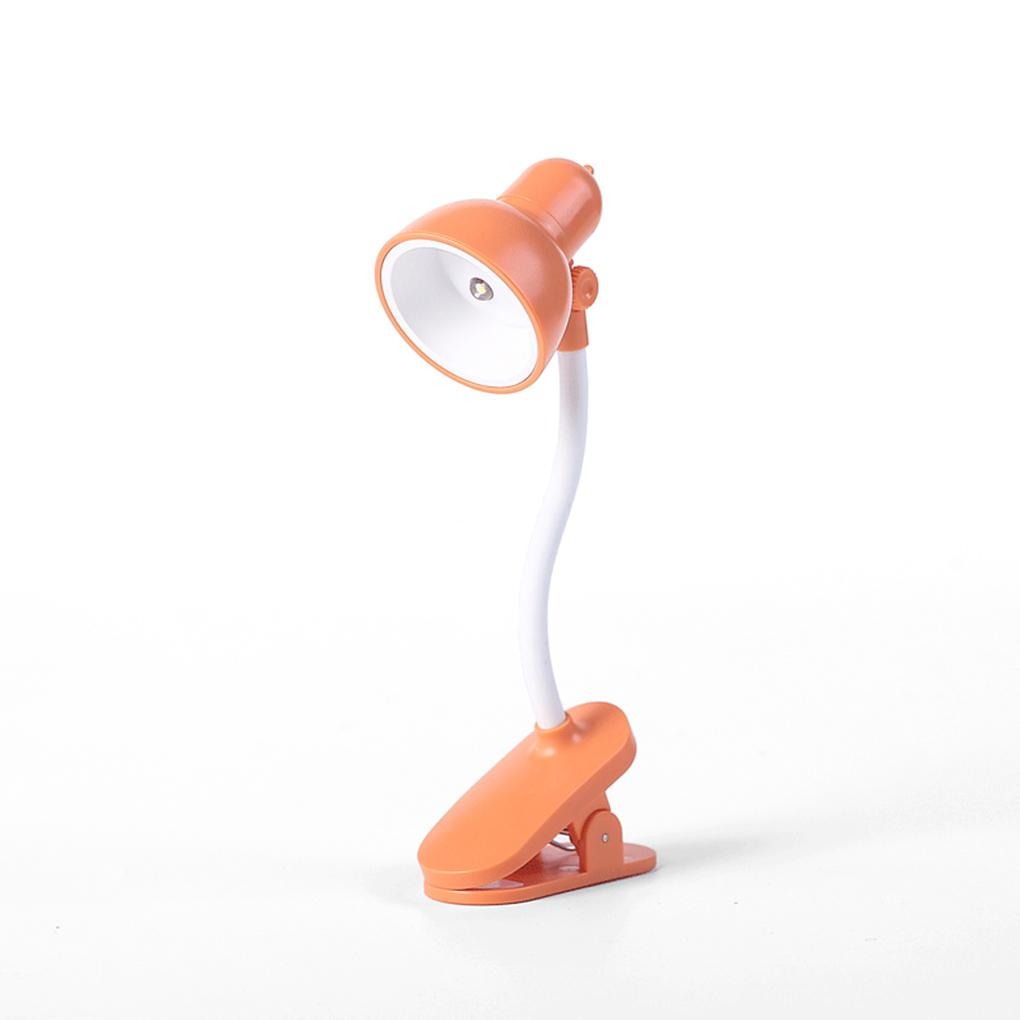 Portable LED Reading Lamp With Clip - Lightweight Flexible Night Book Light For Eye Care Comfortable Bedtime Reading And Travel