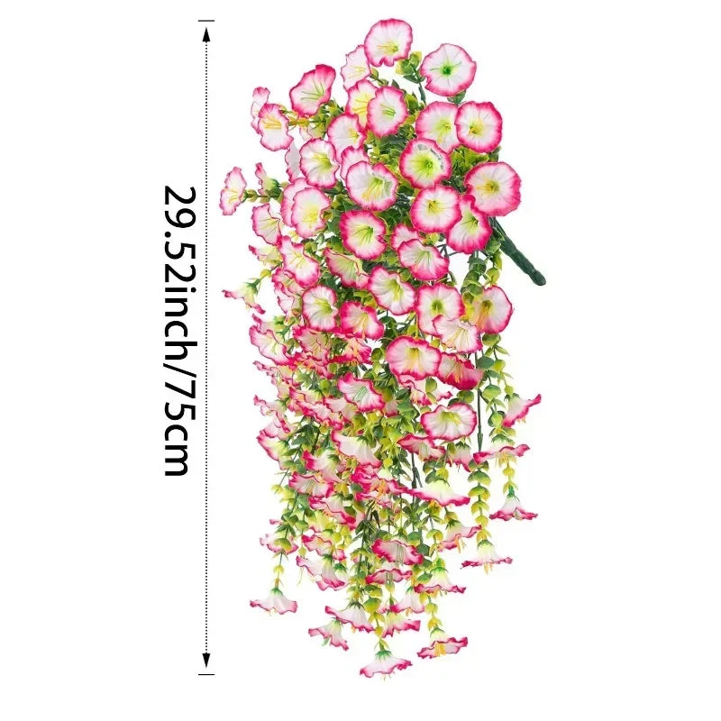 2pcs Artificial Hanging Flowers