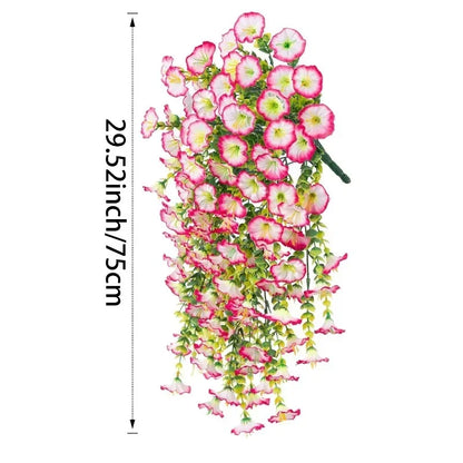 2pcs Artificial Hanging Flowers