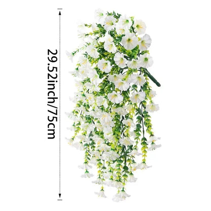 2pcs Artificial Hanging Flowers