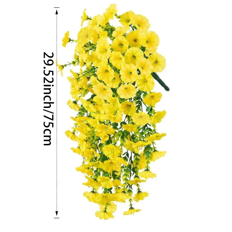 2pcs Artificial Hanging Flowers