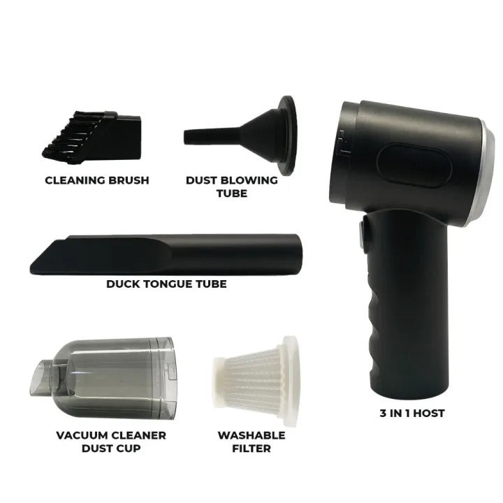 3-in-1 Portable Wireless Vacuum Cleaner AS 228 – Handheld
